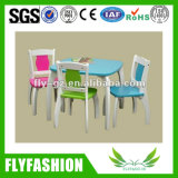 Colorful Cute Children Furniture Kids Table with Chairs (KF-06A)