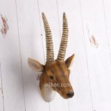 Resin Mini Antelope Head Indoor Decoration Wall Art