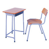 Commercial Furniture Metal Wood Combo School Desk and Chair