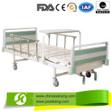 FDA Factory Luxury Adjustable Steel Two-Cranks Manual Bed