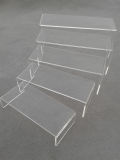 Custom 3mm/5mm Thick Top Quality Clear Acrylic Display Riser