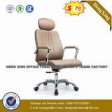 Massage Leather High Class Elegant Metal Executive Table Chairs (NS-060A)