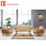 Modern Leather Sofa Sets Pictures/Office Black Guest Sofa Furniture