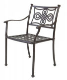 Garden Aluminum Cast Dining Chair for Ptio and Outdoor Backyard