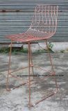 Metal Replica Dining Leisure Side Wire Barchairs Restaurant Garden Chairs