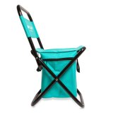 Mini Portable Outdoor Folding Chair with Cooler for Picnics Hiking