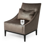 Luxurious Upholstered Hotel Chair with Scatter Cushion
