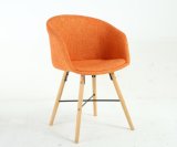 New Fabric Home Wooden Comfortable Chair