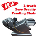 High End L-Track Zero Gravity Commercial Coin Bill Vending Machine Massage Chair