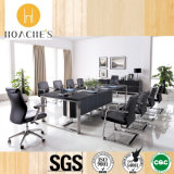 Top Quality Wooden Office PVC Leather Table (E2)