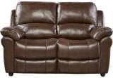 Living Room Furniture Luxurious Sofa with Real Leather Sofa