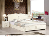 Ivory Color Kd Bedroom Furniture, Kd Dresser, Wardrobe, Bed (B2)