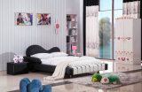 The Most Popular Modern Children Leather or Fabric Piano Bed (HC005)