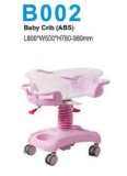 ABS Adjustable Hospital Baby Crib with Mechanical Spring System