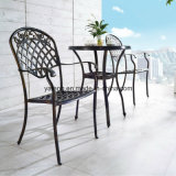 New Design Anodized Aluminum Outdoor Furniture Cast Aluminum Mesh Knock Down Coffee Table
