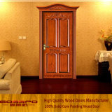 Customerized Solid Wooden Door Single Carving Front Door (XS2-011)