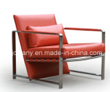 Modern Leather Seat Armchair Single Sofa (D-78)