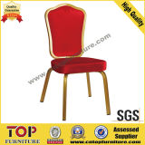 Hotel Classy Metal Rock Back Banquet Chair