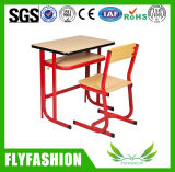School Furniture Wooden Single Desk and Chair (SF-65S)