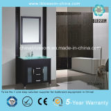 Customized MDF Bathroom Vanity Solid Wood Bathroom Cabinet (BLS-NA004)