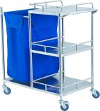Stainless Steel Hospital Medical Trolley Cart with ISO Approved (SLV-C4025)