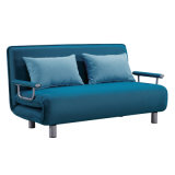 3 Folded Solid Love Seat Sofa in Simple Style