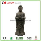 Large Buddha Standing with Lotus Garden Figurines for Home Decoration and Craft Gifts