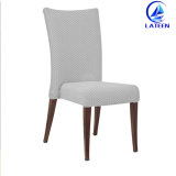 High Quality Furniture Comfortable Fabric Wooden Look Restaurant Chair (LT-D011C)