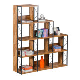New Design Wooden Storage Bookshelf in Home Office
