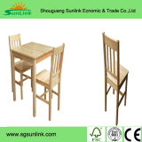 Mediterranean Solid Wood Furniture Dining Table and Chairs