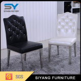 Hotel Furniture Black and White Leather Dining Chair