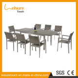 Popular Top-Level Handmade Tall Rattan Wicker Dining Table and Chair Outdoor Furniture