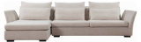 Corner Fabric Sofa Leisure with Hardware Living Sofa