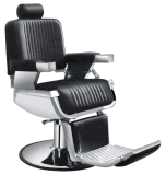 Adjustable PU Leather Barber Salon Chair, Modern Ergonomic Stool Padded Pneumatic Hairdresser