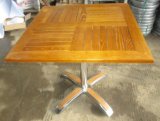 Commercial Indoor Canteen Wooden Dining Table (TT-03)