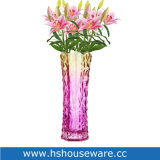 Colour Glass Vase for Home Decoration