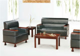Elegant Office or Lobby or Lounge Area Leather Sofa (PS-001)