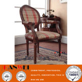 Wooden Furniture Solid Wood Chair with Armrest