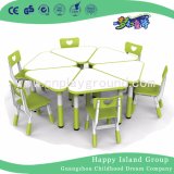 Quality Classroom Furniture Kids Furniture Kids Plastic Table Chair Set (HF-05002)