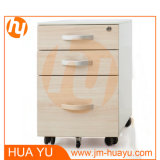 Office Filing Cabinet with Wood Drawer Front