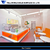 Acrylic Solid Surface Bar Counter with LED