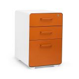 20 Inch 3 Drawers Pedestal Movable File Storage Cabinet