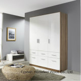 Wooden High Gloss Bedroom Combined 3 Door Wardrobe Closet (WB08)