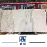 Polished White Marble Calacatta Stone for Countertops/Engineered/Vanitytop/Hotel Design Slabs Wall Cladding Building