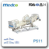 Ce&ISO Medical Adjustable Electric Hospital Beds with Obstacle Wheels