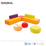 Orizeal Office Furniture Fabric Royal Furniture Sofa Set Sectional Modular Couch (OZ-OSF028)