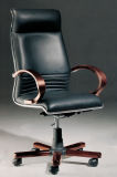 Ergonomic Office Home Furniture Swivel Lift Leather Chair (OC-18)