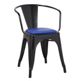 Hot Sale Outdoor Indoor Metal Chair Dining Chair Coffee Chair Zs-T-08 (PU)