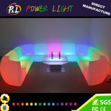 Party LED Furniture/Illuminated Bar Sofa LED Plastic Sofa
