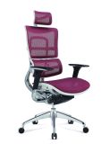 Hot Sale White Frame Swivel Fabric Seating Ergonomic Office Chairs